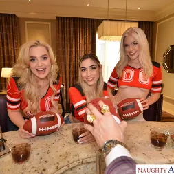 Blake Blossom in 'VR Naughty America' Super fans Blake Blossom, Delilah Day, and Jazlyn Ray get spoiled and banged hard by the MVP star quarterback (Thumbnail 80)