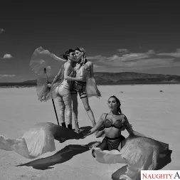 Christiana Cinn in 'VR Naughty America' Burning Dude at the playa and you get to fuck 3 chicks  (Thumbnail 75)