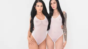 Katrina Jade in 'Super Sluts, Katrina Jade and Marley Brinx, need your hard cock'